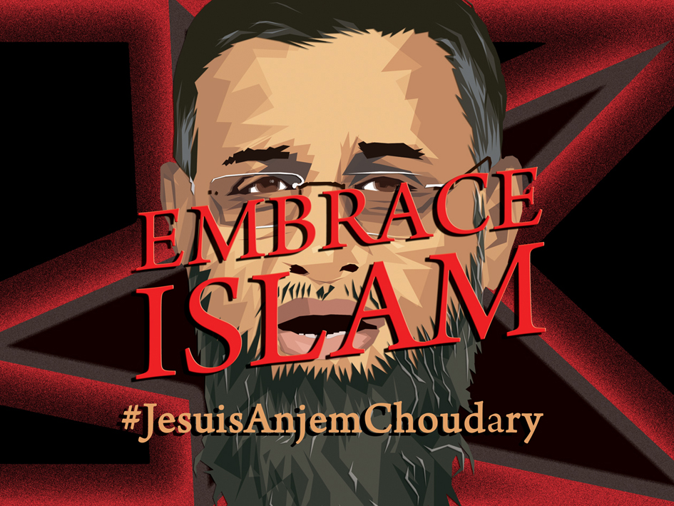 Anjem Choudary-Embrace Islam-8.1.15-by Daniel Morgenstern